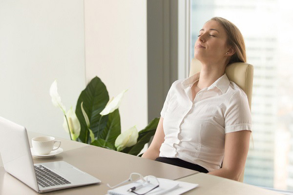 Deep breathing helps CSWs calm down and refocus their minds